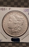 1881 MORGAN DOLLAR XF