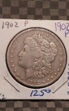 1902 MORGAN DOLLAR F