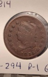 1814 LARGE CENT