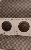 2-1834 LARGE CENTS