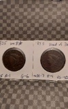 2-1835 LARGE CENTS G-VG