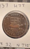 1837 HARD TIMES TOKEN