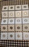 LOT OF 20 MERCURY DIMES 1917S-1945