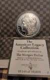 1898 MORGAN DOLLAR 1-OZ. .999 SILVER ROUND