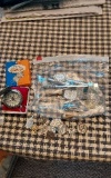 LOT OF MISC. INCLUDING COMPASS & RELIGIOUS TOKENS