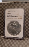 1996 SILVER EAGLE NGC MS68