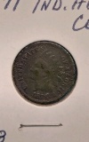 1871 INDIAN HEAD CENT SEMI KEY VG