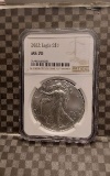 2022 U.S. SILVER EAGLE NGC MS70