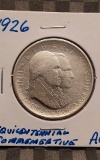 1926 SESQUICENTENNIAL COMMEMORATIVE HALF AU