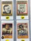 HOF Football Immortals/Greats Signed Card Lot of 4 - JSA Certs