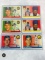 1955 Topps Baseball Hall of Famer Pairs Lot of 6