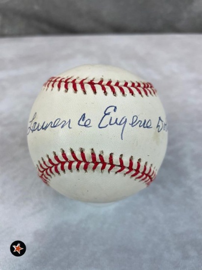 Rare Larry Doby Full Name Autographed Baseball- JSA Cert