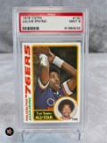 1978-79 Topps #130 Julius Erving PSA Graded