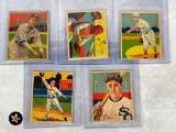 1934-35 Diamond Stars Off-Grade Lot of 5 w/Hall of Famers