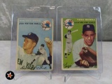 1954 Topps Pair of HOFers w/Whitey & Yogi