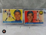 1955 Topps Pair of HOFers w/Kaline & Rizzuto