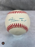 Willie Mays Autographed Jackie Robinson 50th Anniversary Baseball