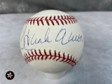 Amazing Hank Aaron Autographed Baseball Steiner