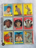 1958-65 Topps Baseball Superstar Lot of 32