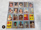 1962 Topps Baseball Star Lot of 20