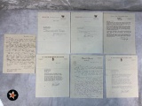 1940's Dodgers, Cubs and St. Louis Browns Prospect Letters