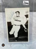 Circa 1950 Bob Feller Autographed Real Photo Postcard