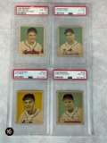 1949 Bowman PSA Graded Cleveland Indians Cards