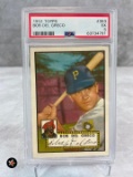 1952 Topps #353 Del Greco - High Number - PSA Graded