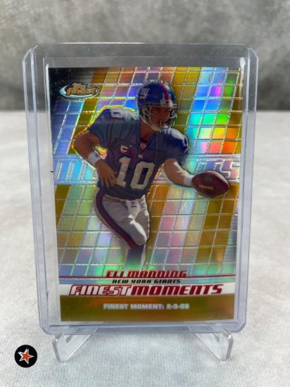 2008 Topps Finest Moments Gold Eli Manning - 37/50