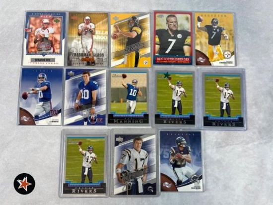 Eli Manning, Ben Roethlisberger, Phillips Rivers Rookie Cards and More (13)