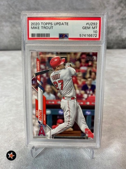 2020 Topps Update Mike Trout - PSA 10