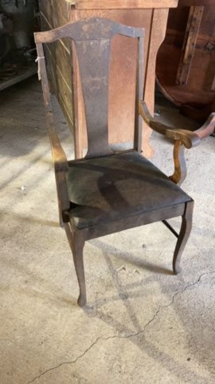 Wood Arm Chair