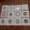 LOT OF 12 U.S. QUARTERS INCLUDING 10 SILVER