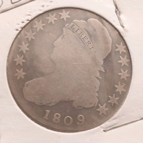 1809 BUST HALF G