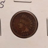 1908S INDIAN HEAD CENT VF