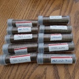 10 ROLLS OF LINCOLN CENTS