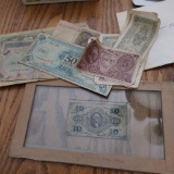 10-CENT FRACTIONAL NOTE AND MISC WORLD NOTES