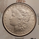 1886 MORGAN DOLLAR BU