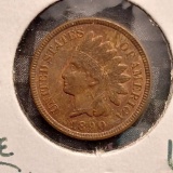 1890 INDIAN HEAD CENT UNC