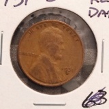 1931S LINCOLN CENT VF