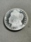 One Troy Ounce Silver round .999 silver