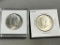 2- 1964 90% Silver Kennedy Half Dollars