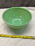 Fireking Jadeite Mixing bowl, 8 inches across
