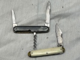 Pair of vintage knives, Robert Klass Solingen Beverage knife & Frost Flying Falcon Knife