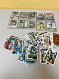 60 total cards, 30 Football Rookies and 30 Barry Sanders Cards