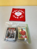 1986 and 1987 Topps Reds Team Sets, complete, Rose, Larkin and more