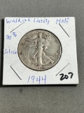 1944 90% Silver Walking Liberty Half Dollar