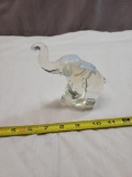 Clear Glass Elephant HCA 88 Elephant figurine