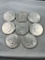 Collection Starter, 8 Eisenhower Dollar coins, no duplicate dates