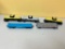 5- HO Scale Train cars, some with advertising